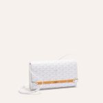 Goyard Monte-Carlo PM Clutch White